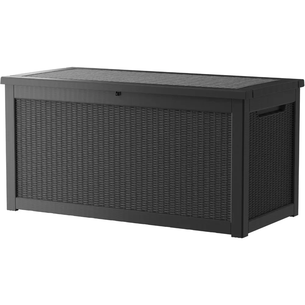 260 Gallon Lockable Resin Deck Box, Waterproof & UV-Resistant Outdoor Storage Box for Outdoor Cushion Storage
260 Gallon Lockable Resin Deck Box, Waterproof & UV-Resistant Outdoor Storage Box for Outdoor Cushion Storage