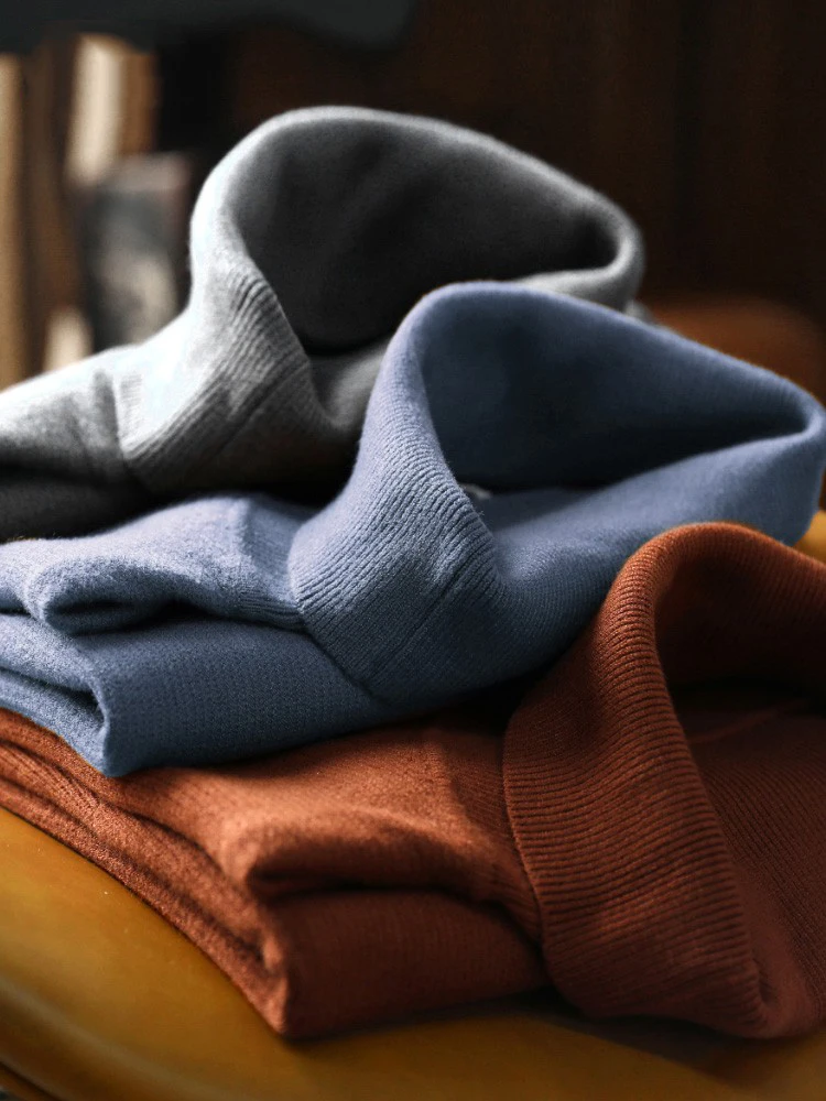 Теплый мужской свитер с высоким воротом из плотной вязки для осени и зимы, модный базовый слой, внутренняя одежда из смесового полиэстера
Теплый мужской свитер с высоким воротом из плотной вязки для осени и зимы, модный базовый слой, внутренняя одежда из смесового полиэстера