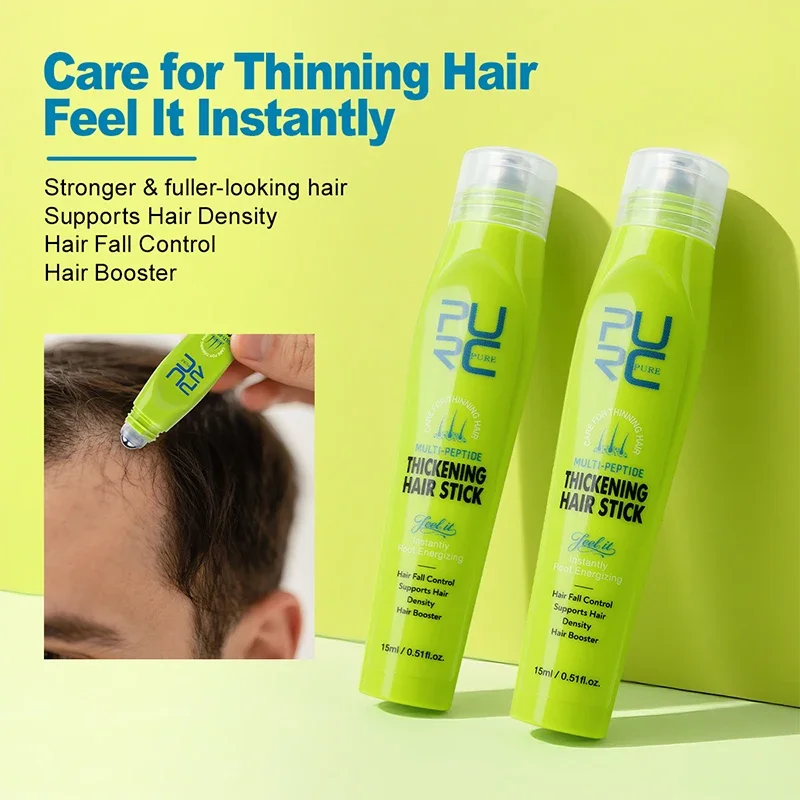 Multi-Peptide Thickening Hair Growth Treatment Stick Anti-hair Loss with Easy to Use Ball Bearings Rapid Repair Hair Care Health
Multi-Peptide Thickening Hair Growth Treatment Stick Anti-hair Loss with Easy to Use Ball Bearings Rapid Repair Hair Care Health