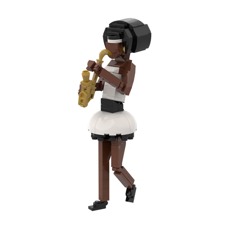 144PCS MOC Creative Model Saxophone Player Building Blocks DIY Assembly Bricks Display Gift Collectible Decoration Collection
144PCS MOC Creative Model Saxophone Player Building Blocks DIY Assembly Bricks Display Gift Collectible Decoration Collection