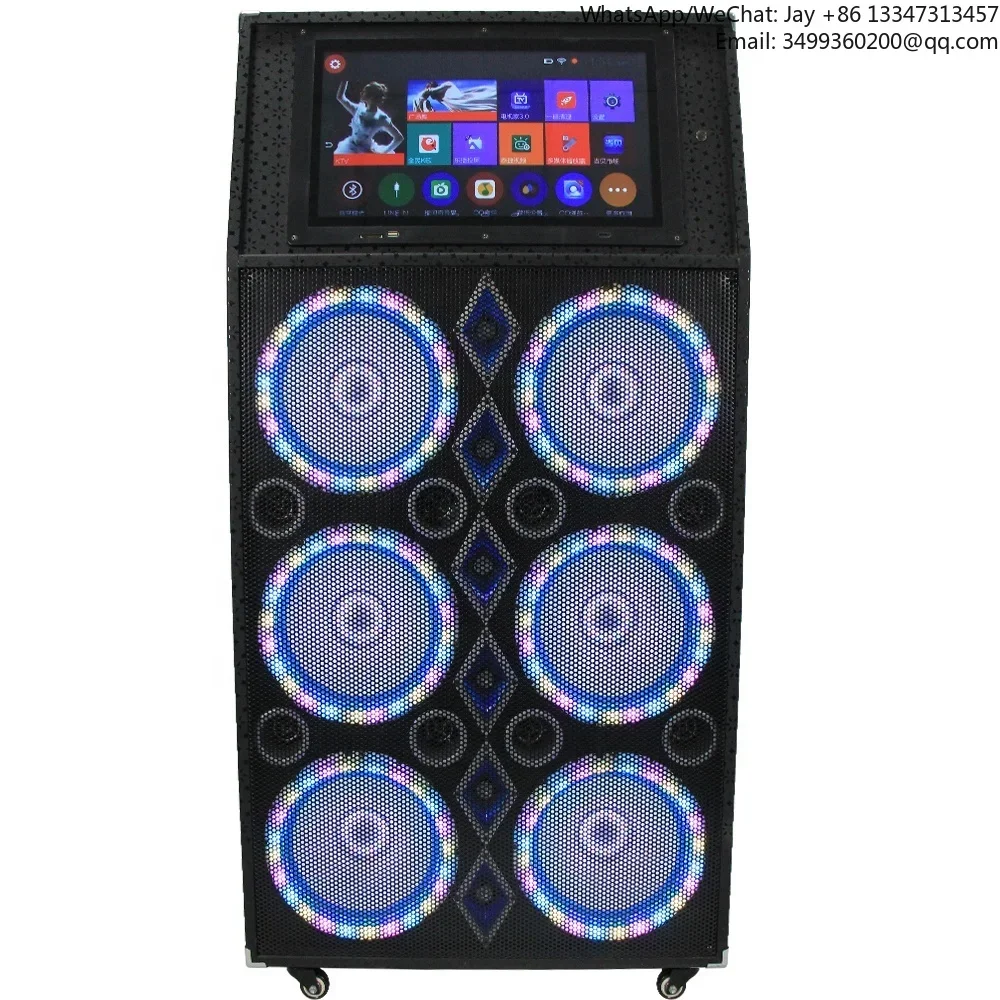 Custom Mdf Board Making Karaoke Player Machine Blue Tooth Speaker With 16''lcd Screen Speakers
Custom Mdf Board Making Karaoke Player Machine Blue Tooth Speaker With 16''lcd Screen Speakers