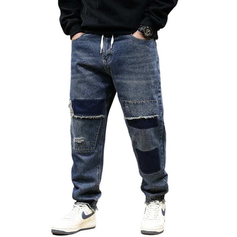 2025 Jogger Jeans Men Denim Pants Plus Size 8XL Fashion Patchwork Jeans Casual Elastic Waist Denim Pants Male Big Size Trousers
2025 Jogger Jeans Men Denim Pants Plus Size 8XL Fashion Patchwork Jeans Casual Elastic Waist Denim Pants Male Big Size Trousers