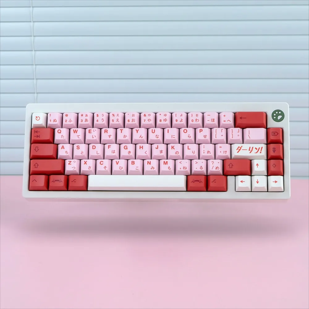 GMK Darling Anime Keycaps - Full 5-Side Sublimation PBT, OEM Profile, National Team 02 (Custom Mechanical)
GMK Darling Anime Keycaps - Full 5-Side Sublimation PBT, OEM Profile, National Team 02 (Custom Mechanical)