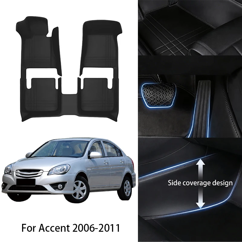 Комплект автомобильных ковриков из искусственной кожи на заказ для Hyundai Accent Coupe Elantra i10 2004-2025: Роскошный полный комплект аксессуаров для интерьера авто
Комплект автомобильных ковриков из искусственной кожи на заказ для Hyundai Accent Coupe Elantra i10 2004-2025: Роскошный полный комплект аксессуаров для интерьера авто