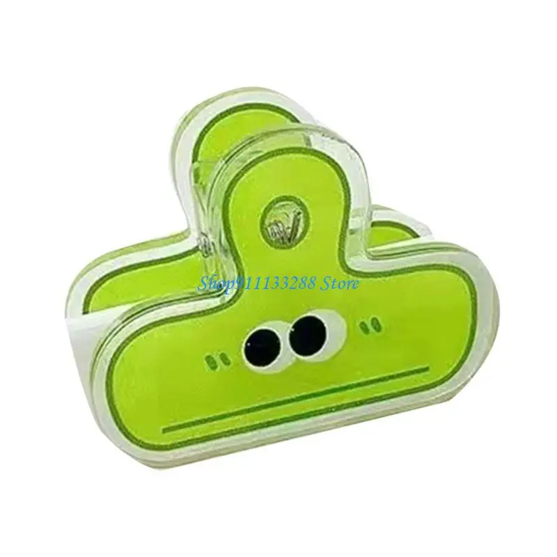 G88D Cartoon Big Eye Acrylic Paper Clip Paper Clamp for Food Bag Photo Drawing Board
G88D Cartoon Big Eye Acrylic Paper Clip Paper Clamp for Food Bag Photo Drawing Board