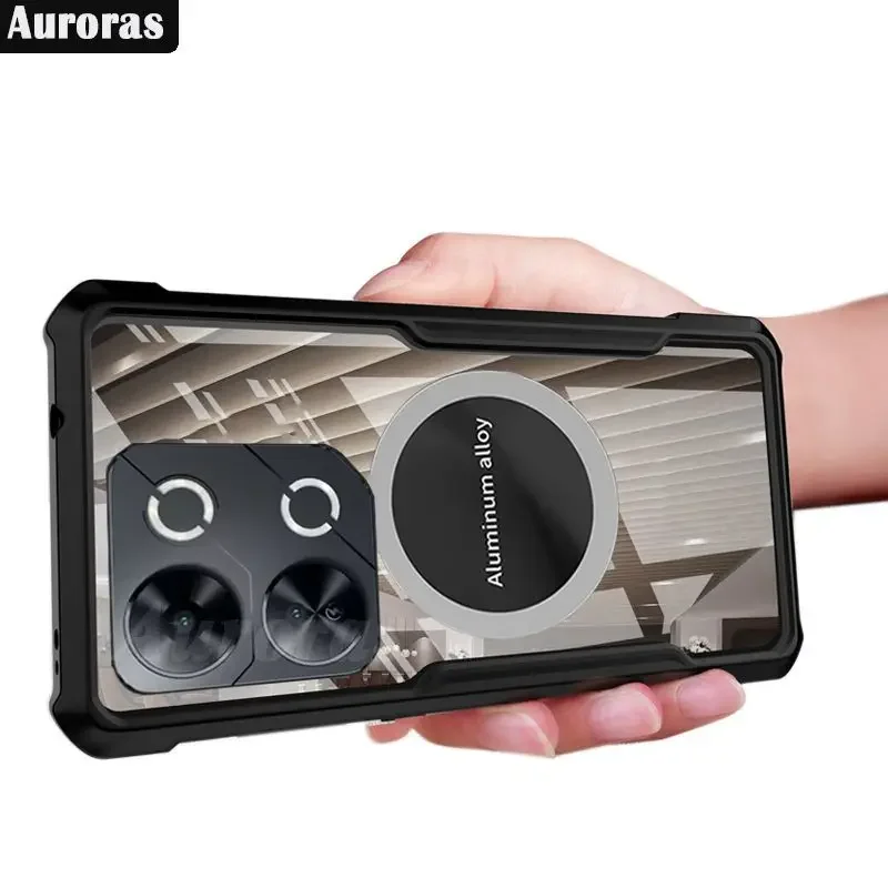 Case For ITEL P65 P55 5G Car Mounted Magnetic Suction Dissipation Airbag Shockproof Cover For ITEL P55 ITEL p65 Clear Backplane
Case For ITEL P65 P55 5G Car Mounted Magnetic Suction Dissipation Airbag Shockproof Cover For ITEL P55 ITEL p65 Clear Backplane