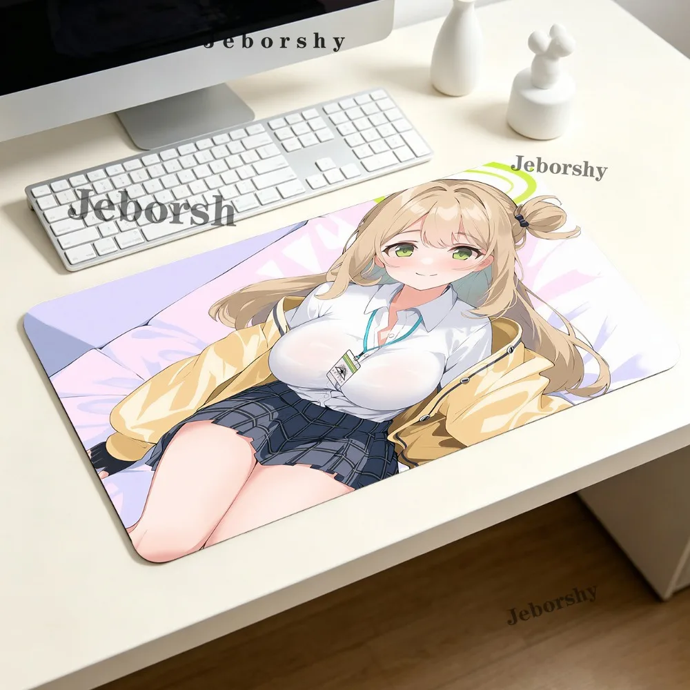 New Blue Archive Nonomi Izayoi Large Gaming Mouse Pad XXL HD Anime Print Non Slip Rubber Desk Mat For PCE-Sport Gamer Decor Gift
New Blue Archive Nonomi Izayoi Large Gaming Mouse Pad XXL HD Anime Print Non Slip Rubber Desk Mat For PCE-Sport Gamer Decor Gift