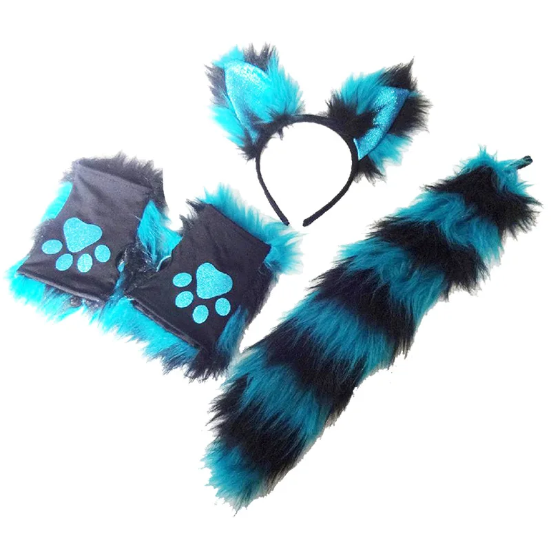Plush Fox Cosplay Halloween Costume for Women Tail Ear Hairband Wristband Animal Party Dress Up Stage Performance Kids Adult
Plush Fox Cosplay Halloween Costume for Women Tail Ear Hairband Wristband Animal Party Dress Up Stage Performance Kids Adult