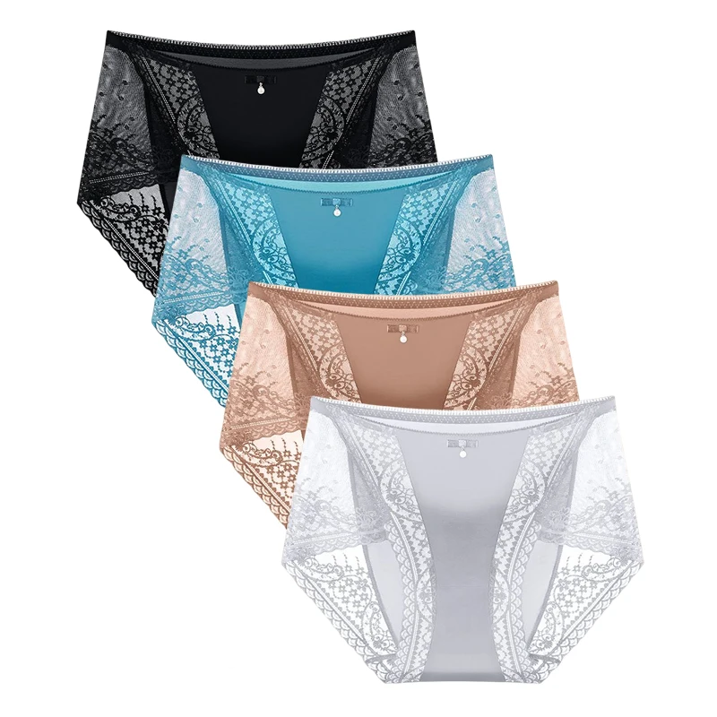 Seamless Underwear Lace And Ice Medium And High Waist Spring And Summer New Style Underwear Female Underwear Hip Lift New
Seamless Underwear Lace And Ice Medium And High Waist Spring And Summer New Style Underwear Female Underwear Hip Lift New
