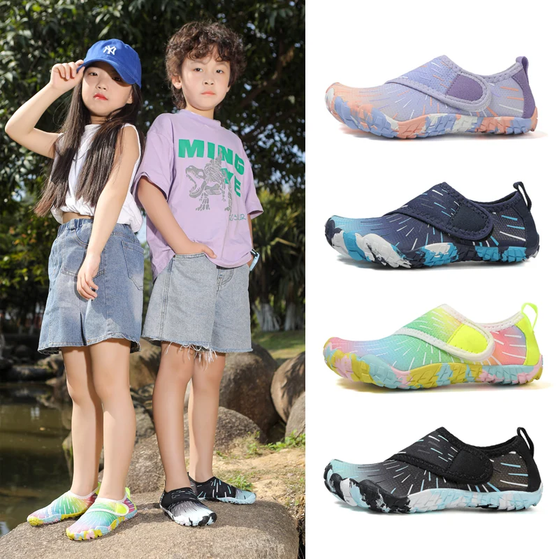 Quick Dry Kids Aqua Shoes Summer Breathable Mesh Boys Girls Beach Water Shoes Non-slip Children Barefoot Diving Swim Sneakers
Quick Dry Kids Aqua Shoes Summer Breathable Mesh Boys Girls Beach Water Shoes Non-slip Children Barefoot Diving Swim Sneakers