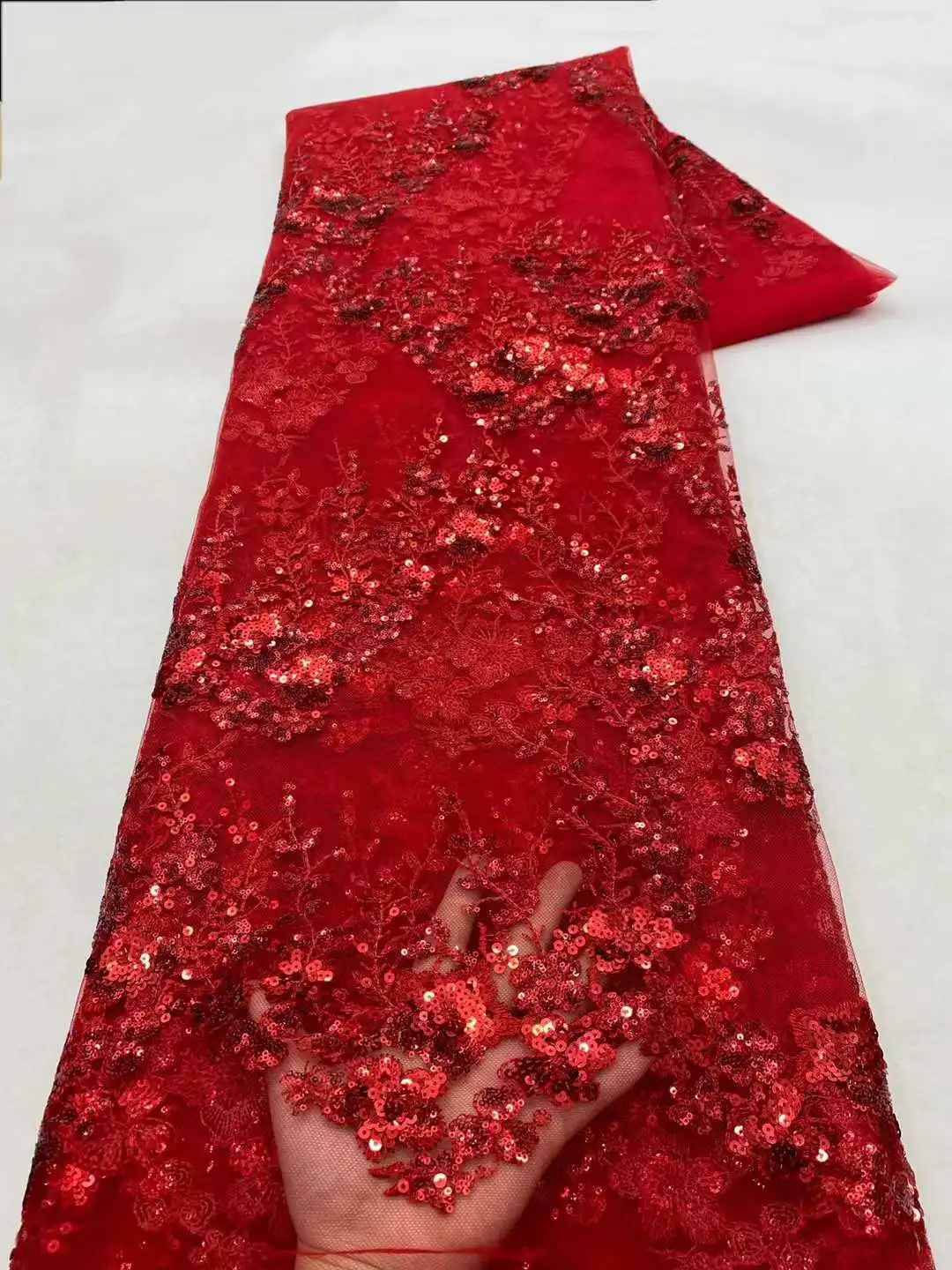African 3D Lace Fabric 2024 High Quality French Mesh Net Tulle Lace Fabric Nigerian Lace Fabrics For Wedding Dress Women
African 3D Lace Fabric 2024 High Quality French Mesh Net Tulle Lace Fabric Nigerian Lace Fabrics For Wedding Dress Women