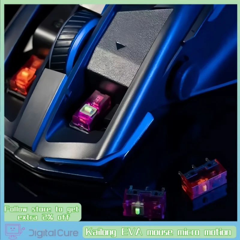 Kailong Eva Custom Mouse Micro Motion 0.65n/150 Billion Cycles Of Life Single Micro Switch Button Customized Mouse Accessories
Kailong Eva Custom Mouse Micro Motion 0.65n/150 Billion Cycles Of Life Single Micro Switch Button Customized Mouse Accessories