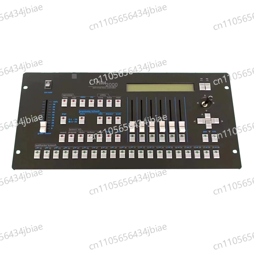 Световой пульт-микшер Multifunction Mixer 2000 DMX 512 для сцены
Световой пульт-микшер Multifunction Mixer 2000 DMX 512 для сцены