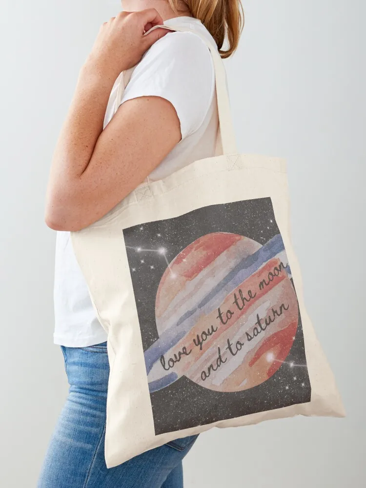 Love you to the moon and to Saturn Tote Bag Shopper bag shopper bags for women hand bag ladies Women's shopper
Love you to the moon and to Saturn Tote Bag Shopper bag shopper bags for women hand bag ladies Women's shopper