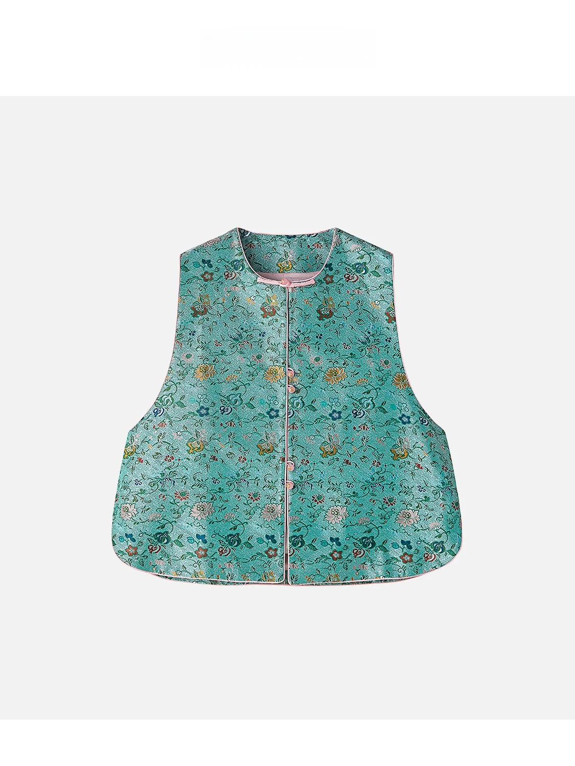 JINGJING2025 een шелковый атласный жилет цвета лотоса с традиционным китайским принтом 38 Momme Svel круглый топ Ne
JINGJING2025 een шелковый атласный жилет цвета лотоса с традиционным китайским принтом 38 Momme Svel круглый топ Ne