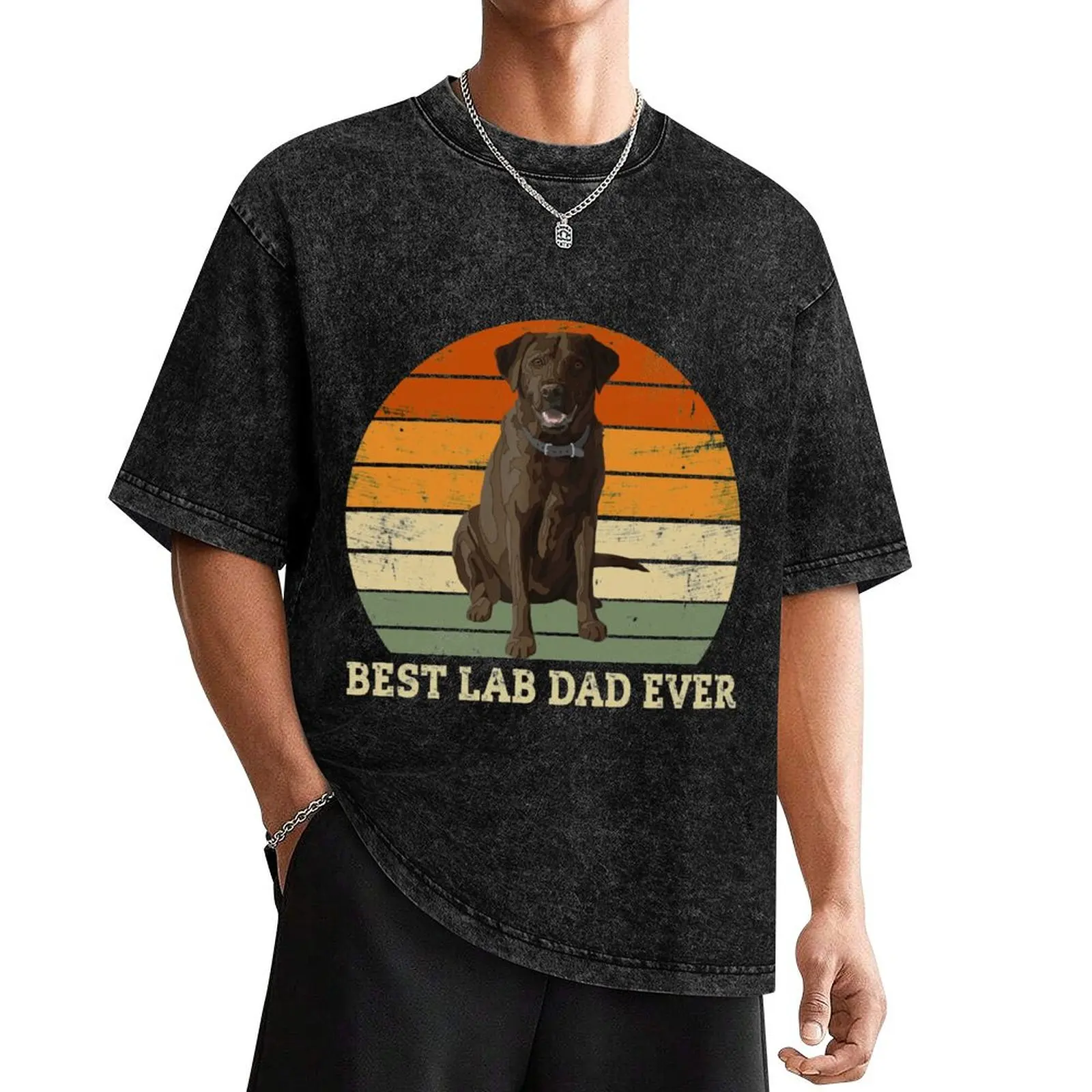 Best Lab Dad Ever Retro Vintage T-Shirt heavyweights Funny t-shirts sweat plus size tops mens designer t shirt
Best Lab Dad Ever Retro Vintage T-Shirt heavyweights Funny t-shirts sweat plus size tops mens designer t shirt
