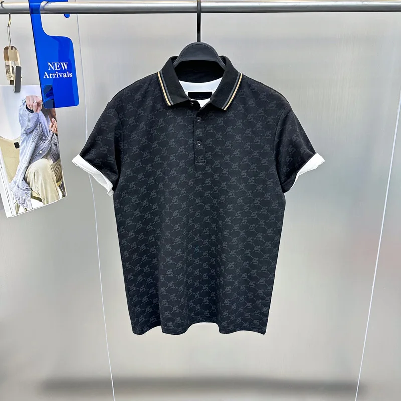 Модная новая летняя коллекцияPOLOSShirt, мужская повседневная рубашка-поло с коротким рукавом, полный принт, деловой крой, элитный гонконгский стиль
Модная новая летняя коллекцияPOLOSShirt, мужская повседневная рубашка-поло с коротким рукавом, полный принт, деловой крой, элитный гонконгский стиль