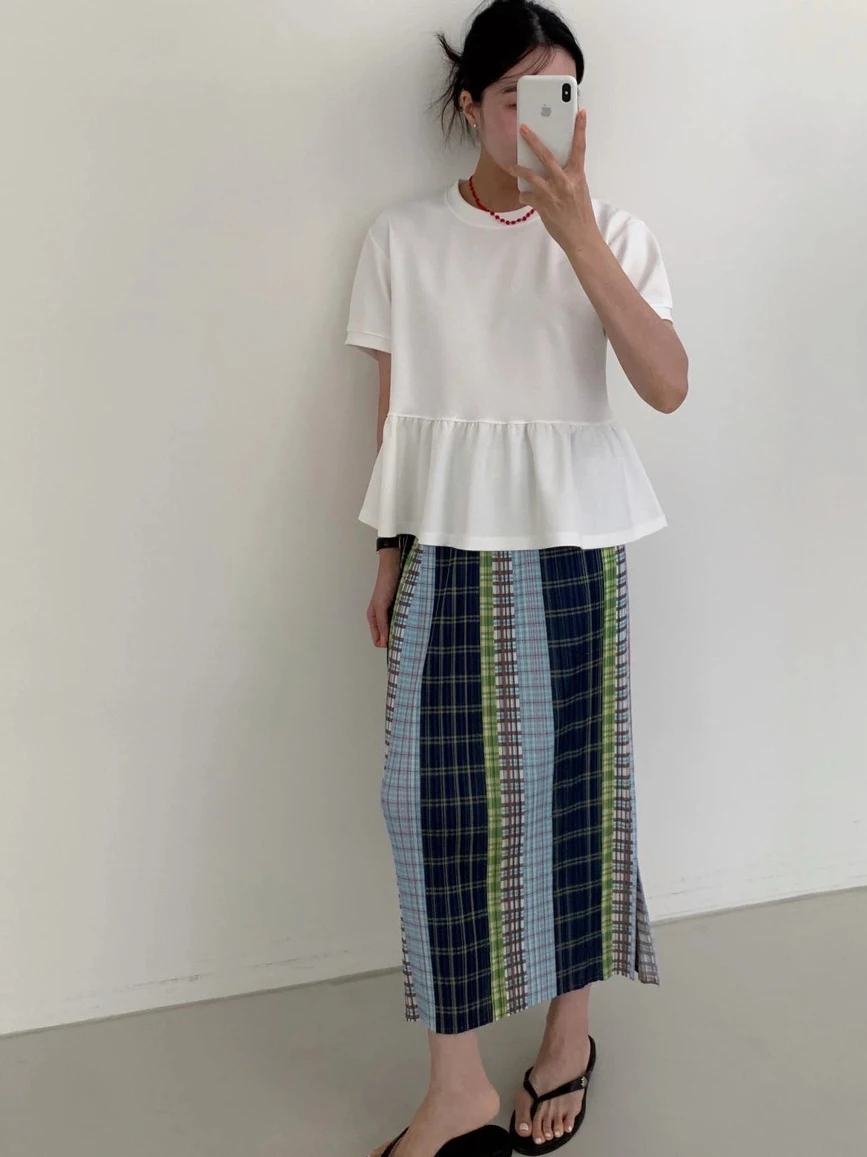 Ele High Waist Midi Skirt for Women Summer 2025 Faionable Versatile Long Skirt Commute Sle A-Line Skirt Other Material
Ele High Waist Midi Skirt for Women Summer 2025 Faionable Versatile Long Skirt Commute Sle A-Line Skirt Other Material