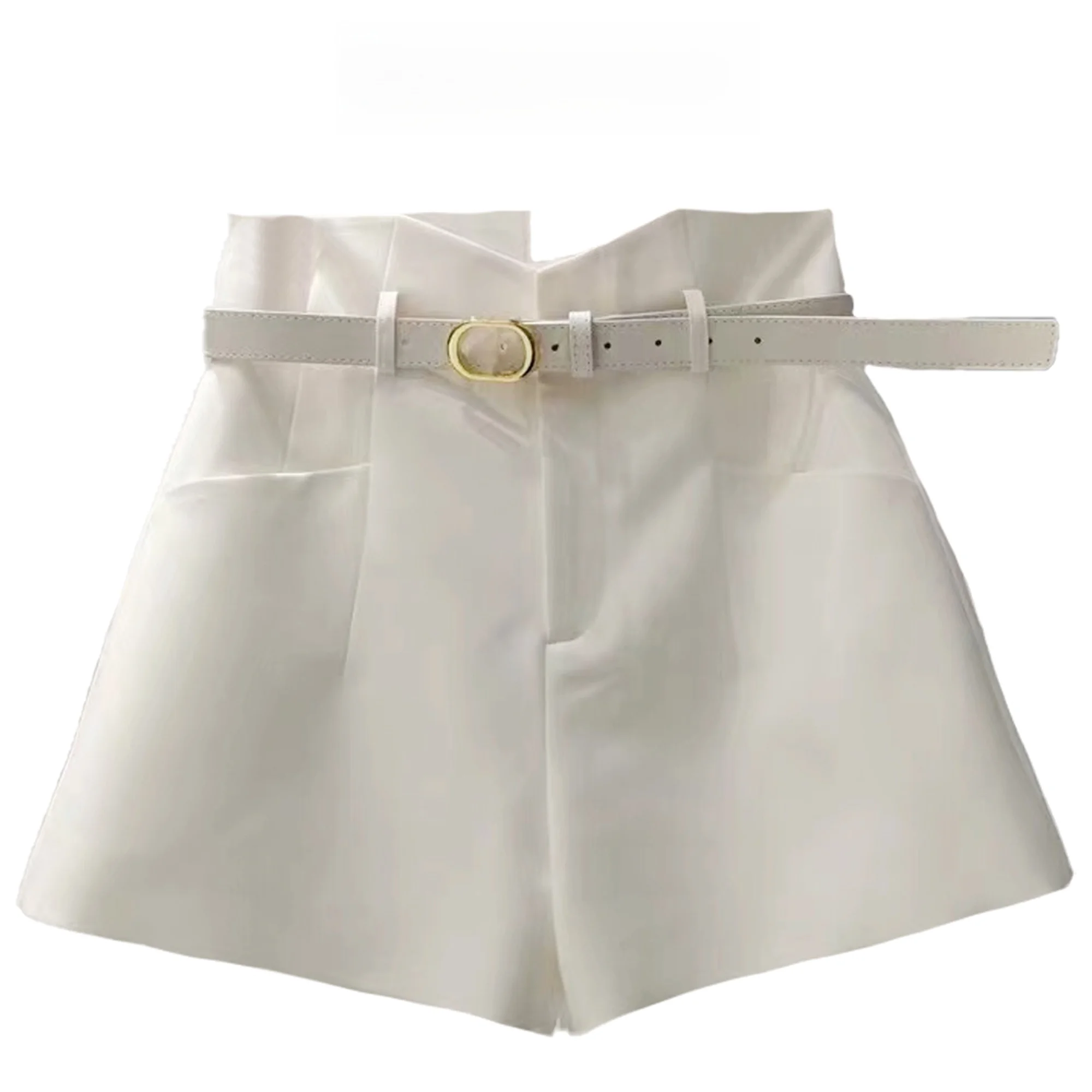High Waist Wide Leg Pants Women's Style Spring Summer Khaki Color Business Casual Short Shorts Korean Version Asymmetric Design
High Waist Wide Leg Pants Women's Style Spring Summer Khaki Color Business Casual Short Shorts Korean Version Asymmetric Design