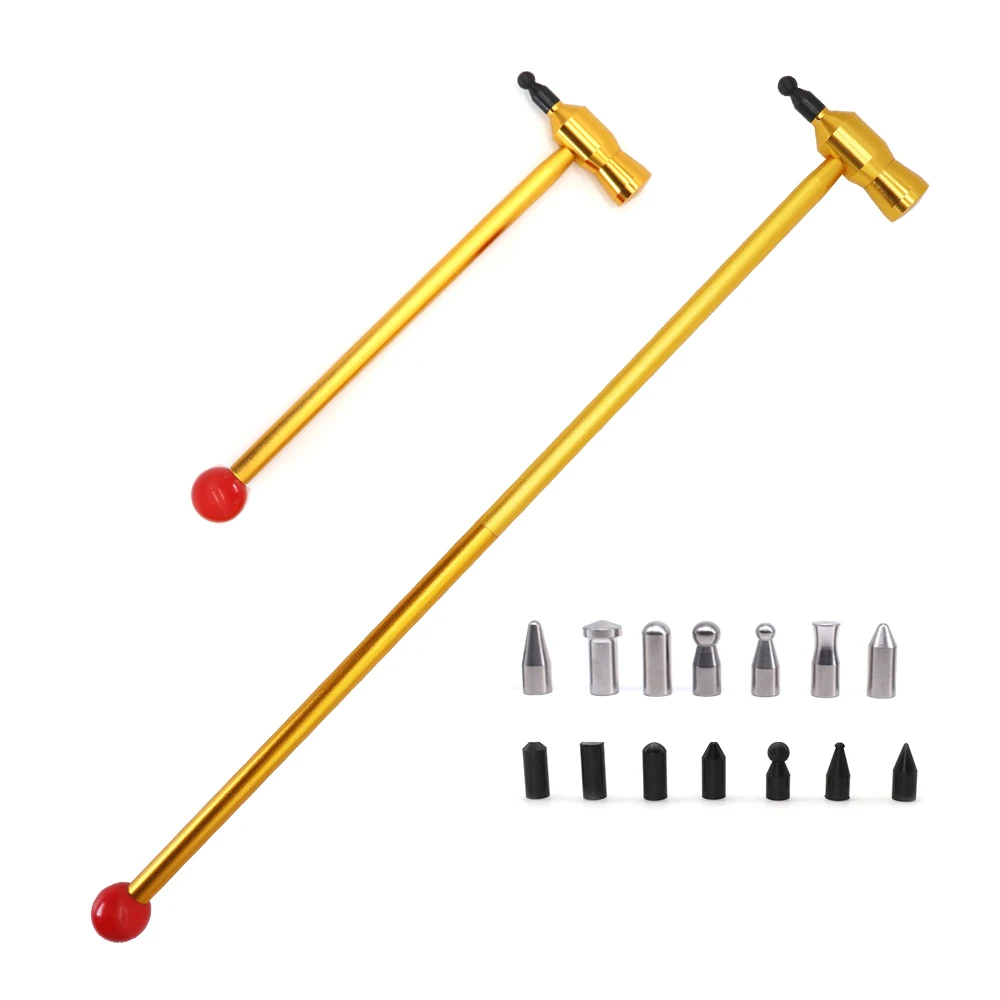 Lengthened Sheet Metal Hammer Heavy Dent Hammer With 14 Tips For Car Body Dent Repair Tool
Lengthened Sheet Metal Hammer Heavy Dent Hammer With 14 Tips For Car Body Dent Repair Tool