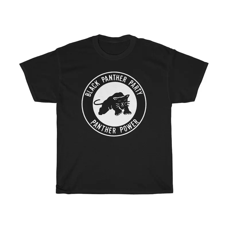 Black Panther Party People Power Logo White Red Black TShirt Size S to 5XL
Black Panther Party People Power Logo White Red Black TShirt Size S to 5XL