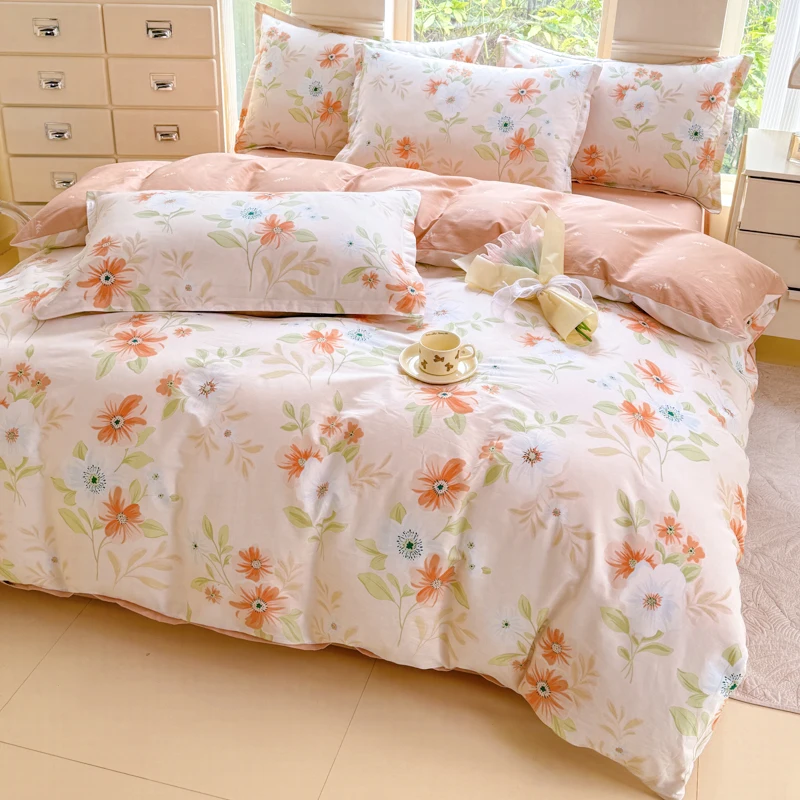 Высококачественный комплект постельного белья из 100% хлопка, 3 предмета: 1 пододеяльник и 2 наволочки, с принтом, мягкий, приятный для кожи и дышащий.
Высококачественный комплект постельного белья из 100% хлопка, 3 предмета: 1 пододеяльник и 2 наволочки, с принтом, мягкий, приятный для кожи и дышащий.