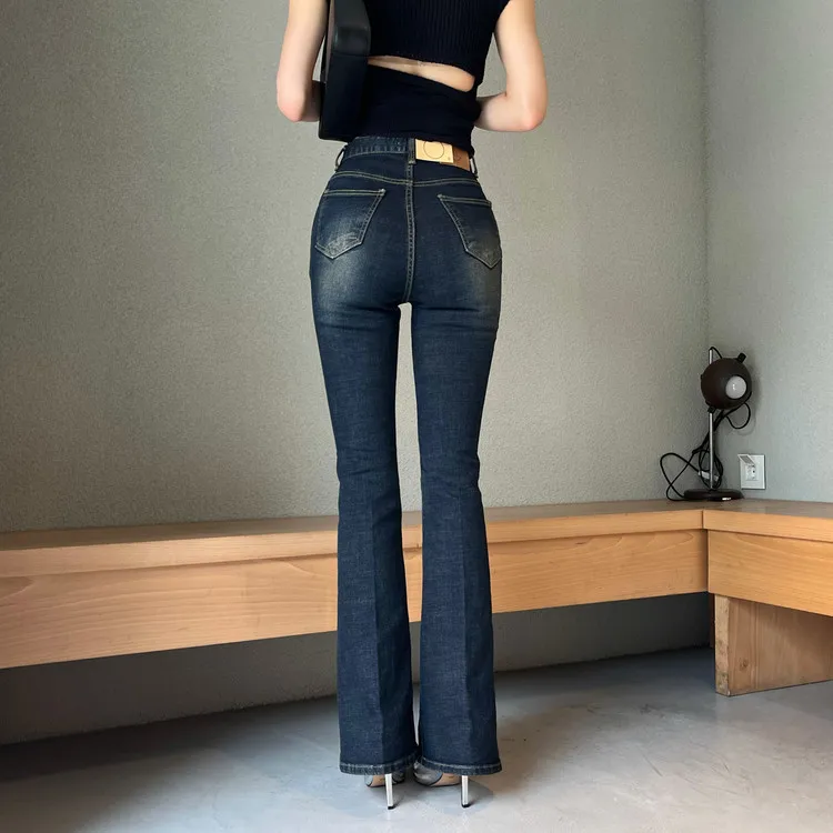 High Waist Slim Fit Straight Leg Jeans Waed out Micro Flared Pants Comfortable Faionable New Arrival Women's Denim
High Waist Slim Fit Straight Leg Jeans Waed out Micro Flared Pants Comfortable Faionable New Arrival Women's Denim