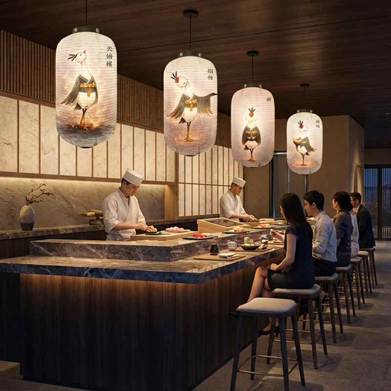 Japanese Hanging Cloth Lantern Ukiyo-e Style Yakitori Lamian Sashimi Lantern Sushi Restaurant Izakaya Pub Decoration Lantern
Japanese Hanging Cloth Lantern Ukiyo-e Style Yakitori Lamian Sashimi Lantern Sushi Restaurant Izakaya Pub Decoration Lantern