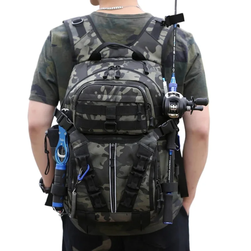 Fishing Lure Bag Camping Backpack Men Sports Tactical Shoulder Bait Box Pack Outdoor Handbags Hiking Hunting Sports Bags
Fishing Lure Bag Camping Backpack Men Sports Tactical Shoulder Bait Box Pack Outdoor Handbags Hiking Hunting Sports Bags