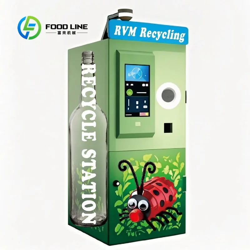 Customized Commercial RVM Reverse Vending Machine for Glass Bottle, PET Bottle & Can Recycling
Customized Commercial RVM Reverse Vending Machine for Glass Bottle, PET Bottle & Can Recycling