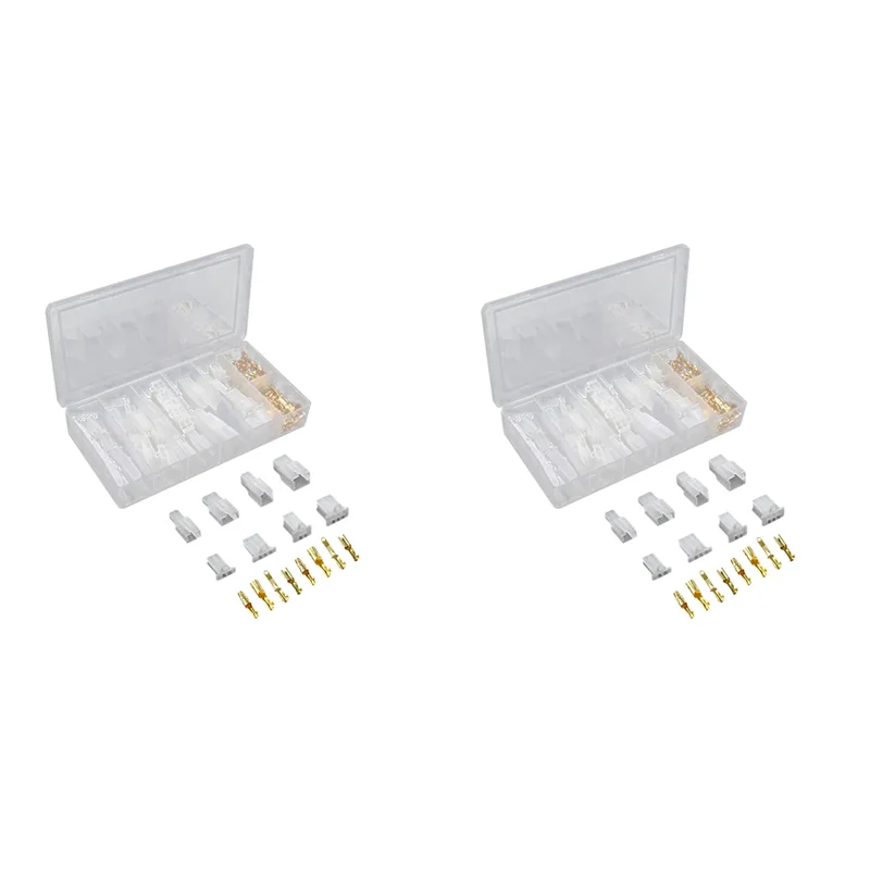 400 PCS 2.8MM Automotive Wire Connector 2/3/4/6 Pin Electrical Male And Female Cable Terminal Connector Kit For Car Rvs
400 PCS 2.8MM Automotive Wire Connector 2/3/4/6 Pin Electrical Male And Female Cable Terminal Connector Kit For Car Rvs