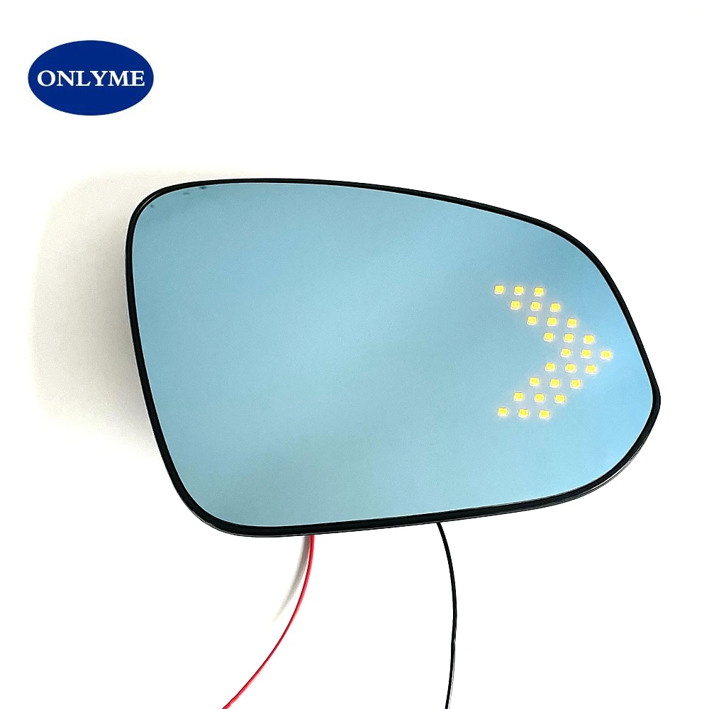 Car convex blue heated mirror glass with turn signal led corner light for toyota Highlander 2021 2022
Car convex blue heated mirror glass with turn signal led corner light for toyota Highlander 2021 2022