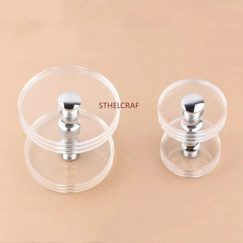 1 Pair Acrylic Glass Door Handles Round Transparent Furniture Handles Exquisite Single-hole Barn Door Knobs Furniture Hardware
1 Pair Acrylic Glass Door Handles Round Transparent Furniture Handles Exquisite Single-hole Barn Door Knobs Furniture Hardware