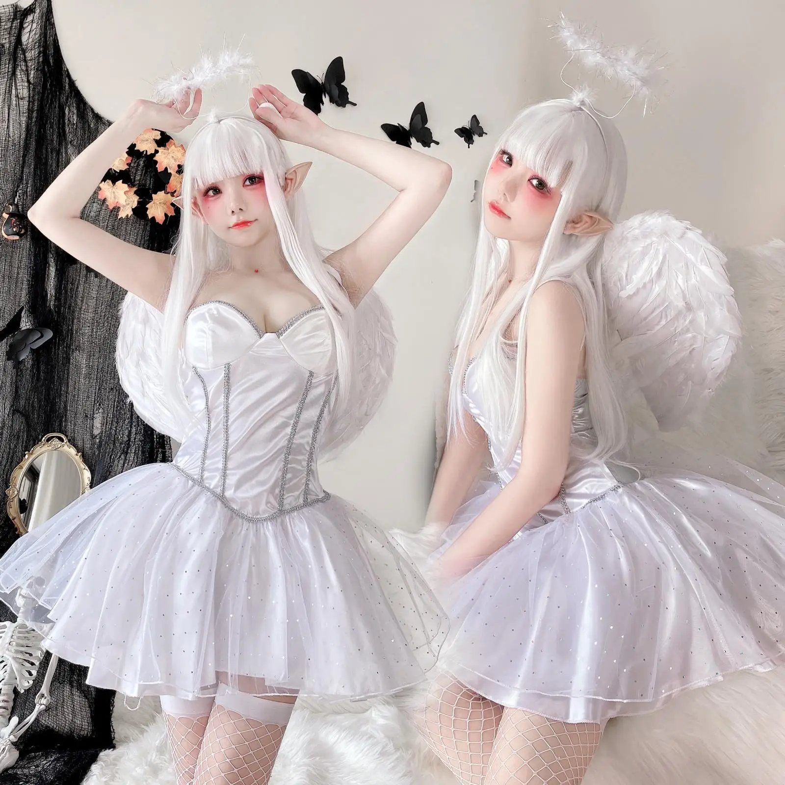 product card Women clothes dfyne dress zara women Halloween Adult Costume White Angel Suit Ghost Bride Sexy Witch Bar Stage Elf
product card Women clothes dfyne dress zara women Halloween Adult Costume White Angel Suit Ghost Bride Sexy Witch Bar Stage Elf