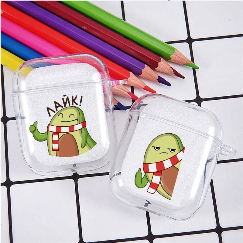 Cute Cartoon Fruit Avocado Soft silicone TPU Case For AirPods Pro 1 2 3 4 luxury Clear Wireless Bluetooth Earphone Box Cover
Cute Cartoon Fruit Avocado Soft silicone TPU Case For AirPods Pro 1 2 3 4 luxury Clear Wireless Bluetooth Earphone Box Cover