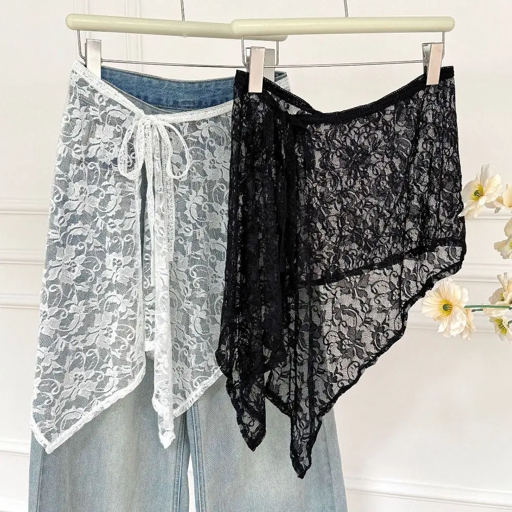 Embroidered Flower Lace Mini Skirt See Through Irregular Lace Up Ruffles Skirt Lace-up Design Y2K Streetwear Ruched Skirts
Embroidered Flower Lace Mini Skirt See Through Irregular Lace Up Ruffles Skirt Lace-up Design Y2K Streetwear Ruched Skirts