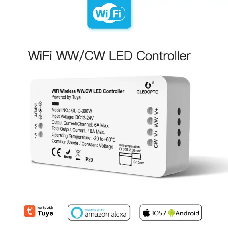 Беспроводной контроллер диммера с Wi-Fi и РЧ, светодиодный контроллер с голосовым управлением, Ww, Cw, Cct, 12 В, 24 В, 36 В, регулируемая яркость, подходит для сцены
Беспроводной контроллер диммера с Wi-Fi и РЧ, светодиодный контроллер с голосовым управлением, Ww, Cw, Cct, 12 В, 24 В, 36 В, регулируемая яркость, подходит для сцены
