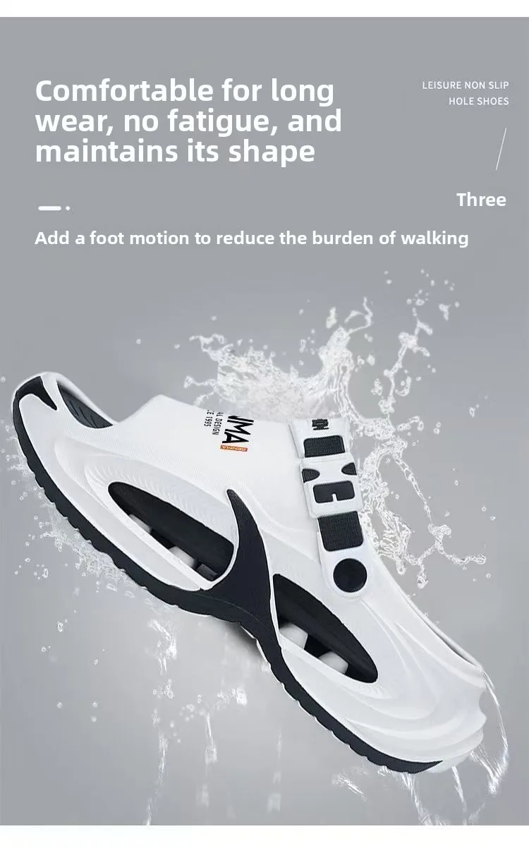 High-quality men sandals are integrated with two buckles and summer men durable driving thick-soled non-slip waterproof sandals.
High-quality men sandals are integrated with two buckles and summer men durable driving thick-soled non-slip waterproof sandals.