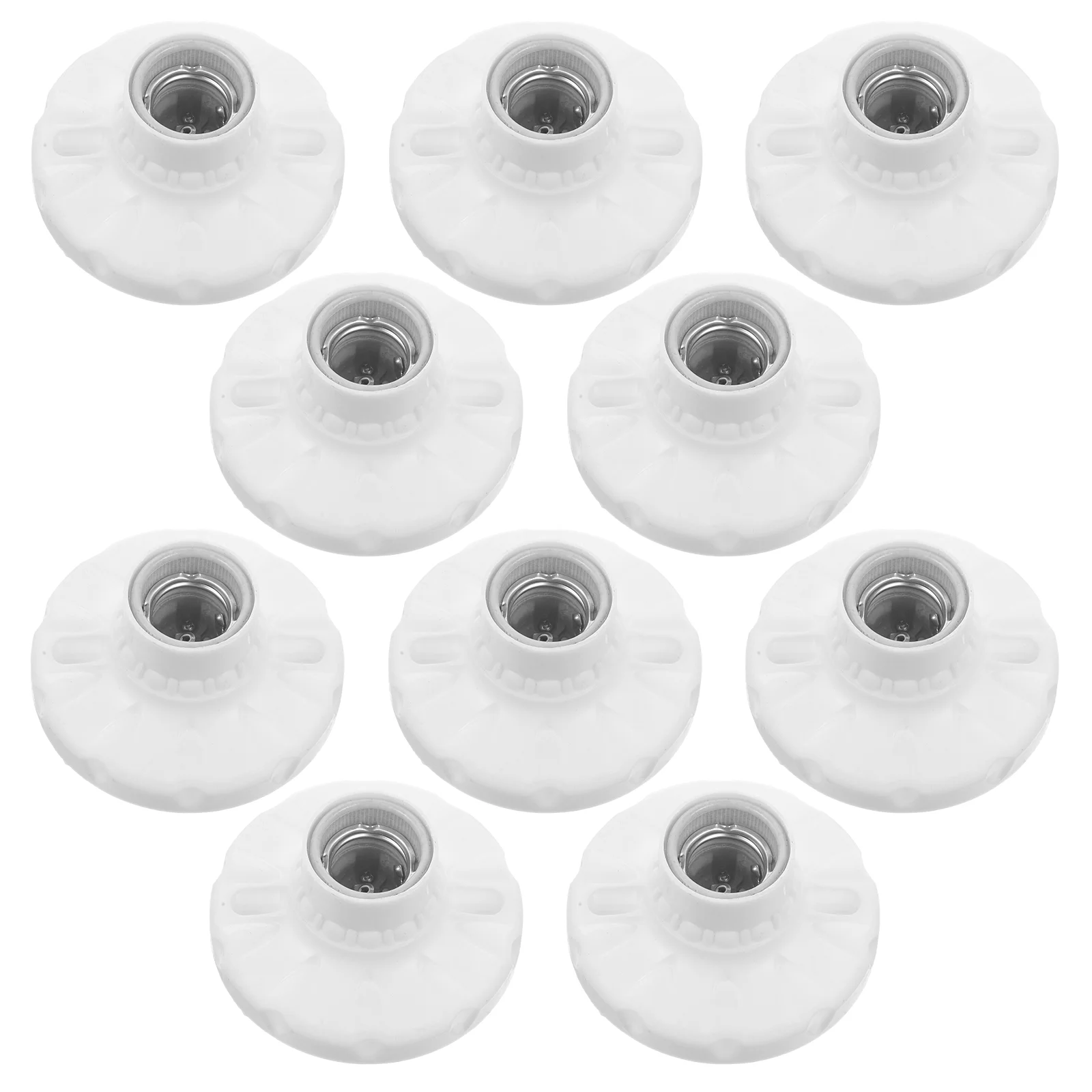 10 Pcs Plum Blossom Lamp Holder Pendant Light Fitting Bulb Socket Sockets Parts Replacement Household Ceramics Base Fixture
10 Pcs Plum Blossom Lamp Holder Pendant Light Fitting Bulb Socket Sockets Parts Replacement Household Ceramics Base Fixture