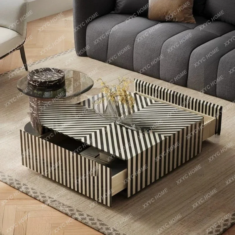 minimalist coffee table living room household small apartment paint storage square coffee tableTJ
minimalist coffee table living room household small apartment paint storage square coffee tableTJ