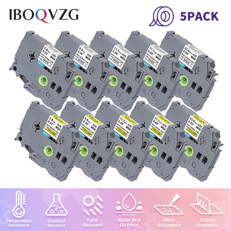 IBOQVZG 5 шт. Hse-231 Hse231 черные на белом термоусадочные трубки для Brother Hse 231 221 211 ленты для изготовления этикеток Brother P-Touch
IBOQVZG 5 шт. Hse-231 Hse231 черные на белом термоусадочные трубки для Brother Hse 231 221 211 ленты для изготовления этикеток Brother P-Touch