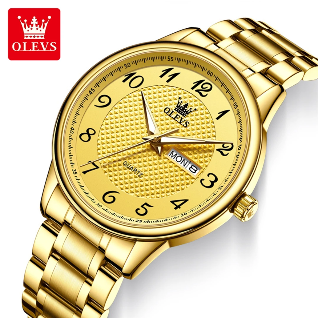 OLEVS 5667 Кварцевые модные часы в подарок с круглым циферблатом из нержавеющей стали, ремешок для часов, наручные часы с дисплеем недели, светящийся календарь
OLEVS 5667 Кварцевые модные часы в подарок с круглым циферблатом из нержавеющей стали, ремешок для часов, наручные часы с дисплеем недели, светящийся календарь