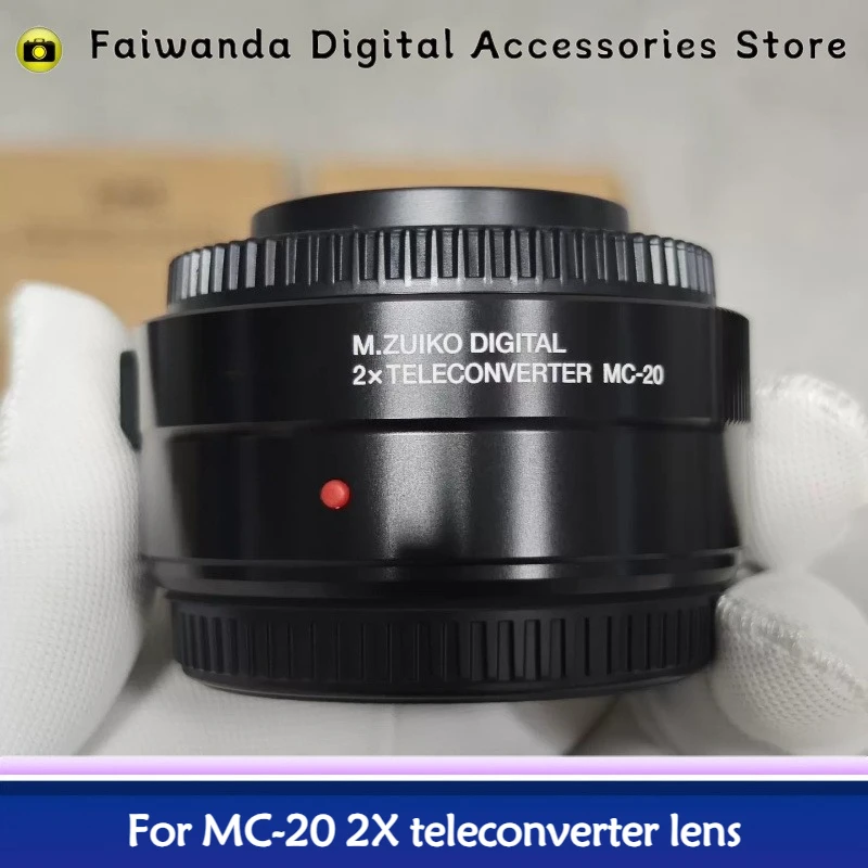 95% New Genuine MC-20 2X Teleconverter Lens Telephoto Extender for Olympus for Micro Four Thirds Camera Lens Accessory
95% New Genuine MC-20 2X Teleconverter Lens Telephoto Extender for Olympus for Micro Four Thirds Camera Lens Accessory