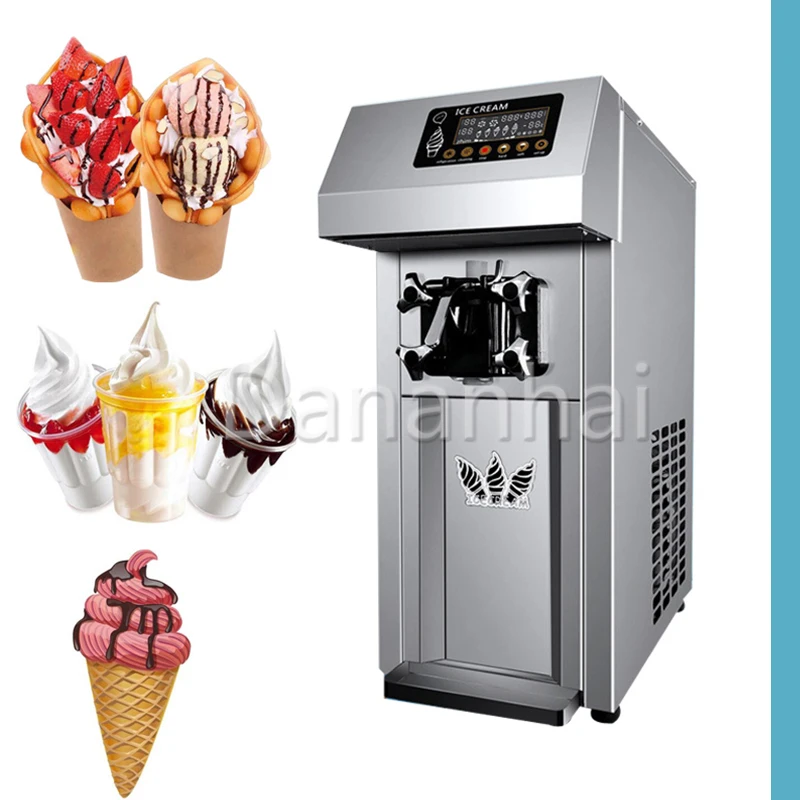 Including Tariffs Three Flavors Rainbow Soft Ice Cream Machine Desktop Electric Sundae Milkshake Machine Fully Automatic Yogurt
Including Tariffs Three Flavors Rainbow Soft Ice Cream Machine Desktop Electric Sundae Milkshake Machine Fully Automatic Yogurt