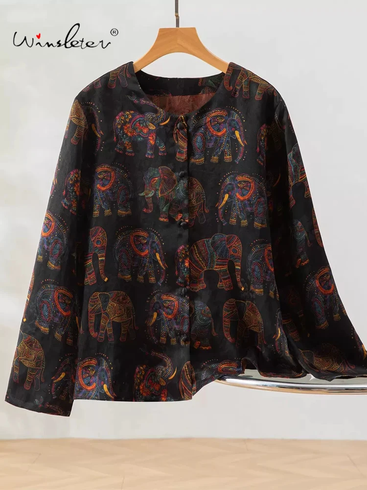 Winsleter-100%Real Silk Watered Gauze Elegant Coat, O Neck Long Sleeve, Women Temperament Loose Coat, 2026 Summer New C64872CC
Winsleter-100%Real Silk Watered Gauze Elegant Coat, O Neck Long Sleeve, Women Temperament Loose Coat, 2026 Summer New C64872CC