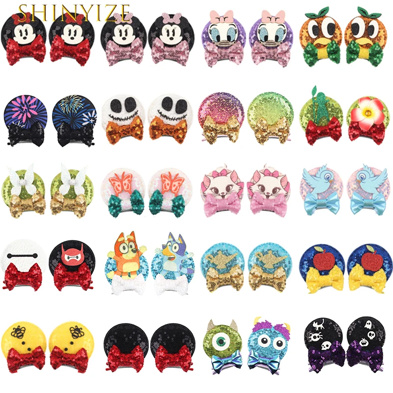 New 10Pairs Wholesale Cartoon Sequin Mouse Bow Hair Clips Clips Cute Christmas Hairpins Trendy Headwear Hair Accessories Gift 
New 10Pairs Wholesale Cartoon Sequin Mouse Bow Hair Clips Clips Cute Christmas Hairpins Trendy Headwear Hair Accessories Gift