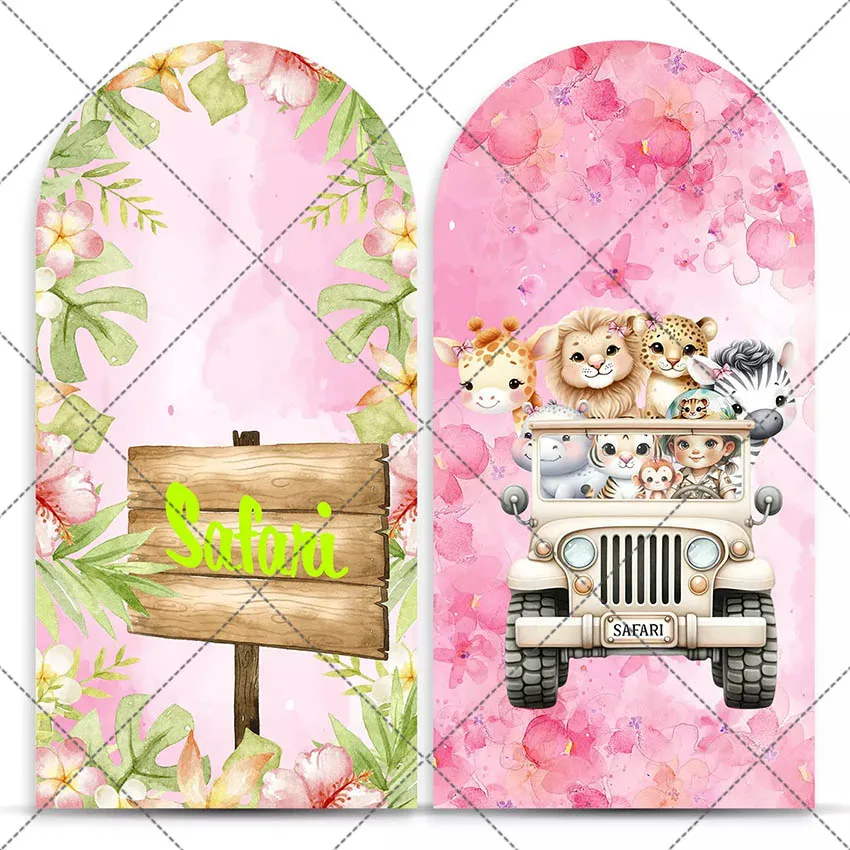 Mehofond Custom 2-Sided Safari Jungle Animal Girls Birthday Party Baby Shower Cover Chiara Arch Wall Background Decor Backdrop
Mehofond Custom 2-Sided Safari Jungle Animal Girls Birthday Party Baby Shower Cover Chiara Arch Wall Background Decor Backdrop