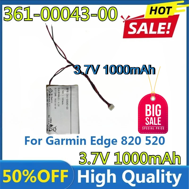 For Garmin Edge 820 520 200 205 500 Edge 520 Plus for 가민 520 배터리 1100mAh Battery GPS 010-01626-02 361-00043-01 361-00043-00
For Garmin Edge 820 520 200 205 500 Edge 520 Plus for 가민 520 배터리 1100mAh Battery GPS 010-01626-02 361-00043-01 361-00043-00