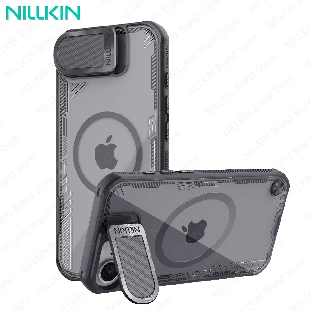 NILLKIN For iPhone 17e Magsafe Case Iceblade Prop Transparent Magnetic Wireless Charging Cover For iPhone 16e With Camera Cover
NILLKIN For iPhone 17e Magsafe Case Iceblade Prop Transparent Magnetic Wireless Charging Cover For iPhone 16e With Camera Cover