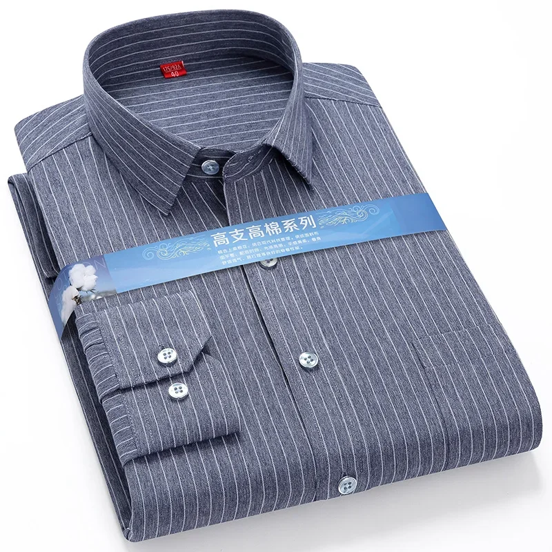 Business Men Casual Shirt with Chest Pocket Jacquard Male Shirts Formal Long Sleeve Fashion Regular Fit New Easy Care Plus Size
Business Men Casual Shirt with Chest Pocket Jacquard Male Shirts Formal Long Sleeve Fashion Regular Fit New Easy Care Plus Size